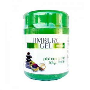 Gel verde pentru masaj picioare grele, fragil vene Timburg Gel 500 g
