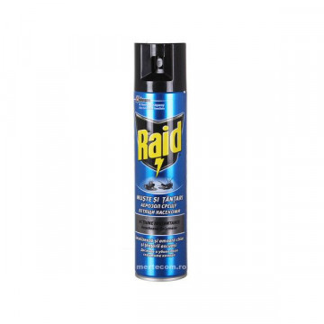 Insecticid spray pentru muste si tantari Raid 400 ml