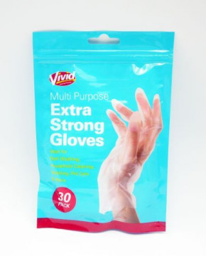Manusi menaj , medium, Vivid Multi Purpose Extra Strong 30 buc - Img 2