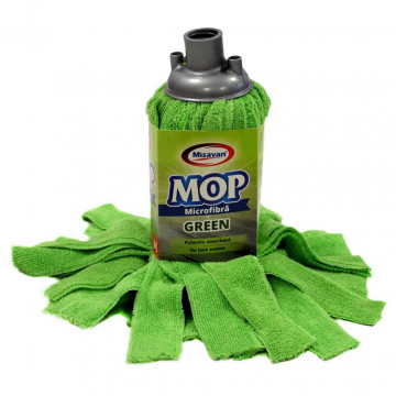 Misavan Mop microfibra M Green