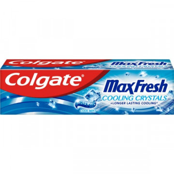 Pasta de dinti Colgate MaxFresh Cooling Crystals Clean Mint, 75 ml