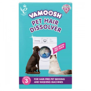 Pudra pentru dizolvarea parului de animale din masina de spalat, VAMOOSH Pet Hair Dissolver 3 x 100 g