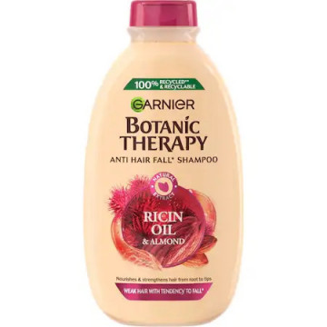 Sampon Garnier Botanic Therapy Ricin Oil & Almond pentru par fragil cu tendinta de cadere, 250 ml