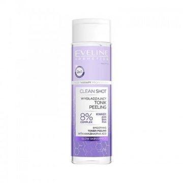 Tonic-Peeling cu Aha/Bha/ Pha Acid Clean Shot Eveline Cosmetics 200 ml