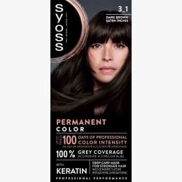 Vopsea de par permanenta 3-1 Dark Brown Syoss Professional Performance 115 ml