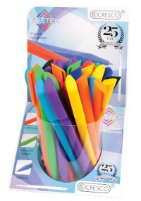 Cresco Twister Pix cu mecanism diverse culori/scris albastru 1 buc