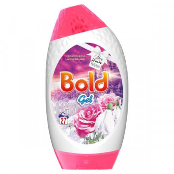 Detergent de rufe Bold Gel Frosted Rose Wonderland 27 spalari 945 ml