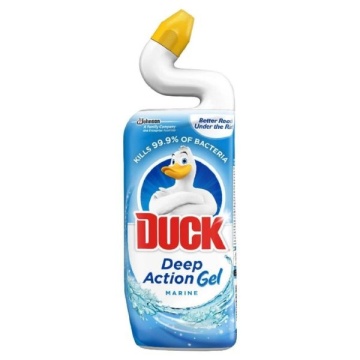 Gel lichid dezinfectant pentru vasul de toaleta Duck Deep Action Gel Marine Wave 750 ml