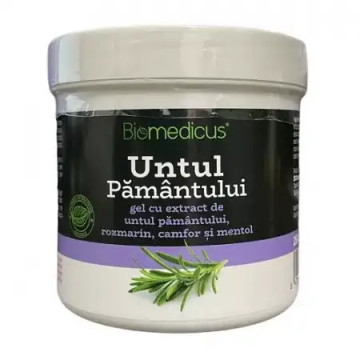 Gel pentru masaj terapeutic Untul Pamantului Biomedicus 250 ml