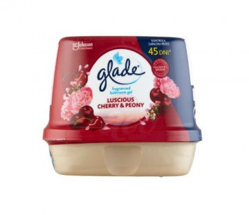 Odorizant baie gel Glade Luscious Cherry & Peony 180g