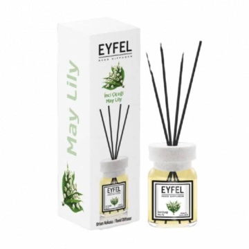Odorizant camera cu bete de ratan Eyfel Lacramioare 120 ml