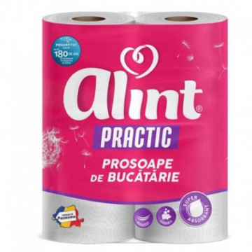 Prosop de bucatarie Alint Practic 2 role 2 straturi 50 servete