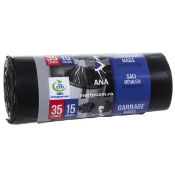 Saci menajeri ultrarezistenti Ana 35 L 60 x 49 cm 15 buc