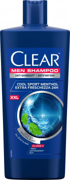 Sampon pentru par Clear Men Cool Sport Menthol 610 ml