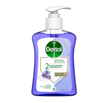 Sapun lichid antibacterian pompa Dettol Lavender 250 ml
