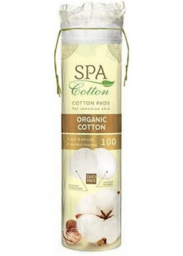 SPA Cotton dischete demachiante 100 buc Organic Cotton