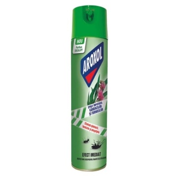 Spray impotriva gandacilor, furnicilor si plosnitelor Eucalipt Aroxol 400 ml