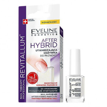 Tratament pentru intarirea unghiilor dupa manichiura hybrida Nail Therapy Revitalium, 12 ml, Eveline Cosmetics - Img 2