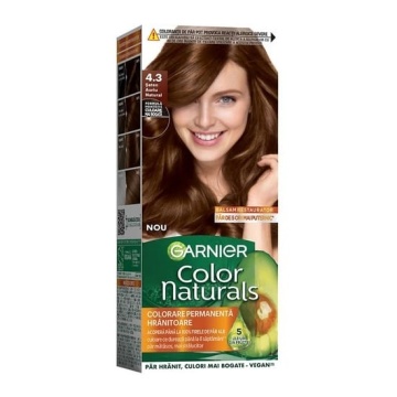 Vopsea de par permanenta 4.3 Saten Auriu Natural Garnier Color Naturals