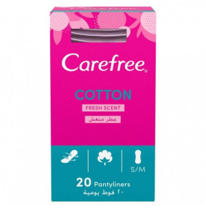 Absorbante zilnice Carefree Cotton Feel Normal 20 buc