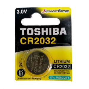 Baterie CR2032 3V Lithium Toshiba 1 buc - Img 1