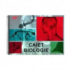 Caiet Biologie mare A4 spira Daco 24 file
