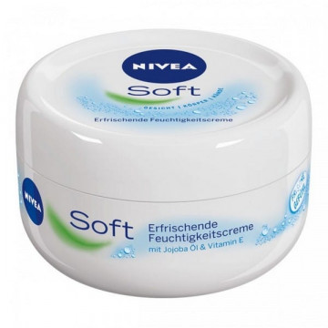 Crema hidratantă revigorantă NIVEA Soft 300 ml