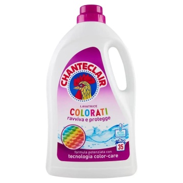 Detergent lichid pentru haine colorate Chanteclair Colorati 35 spalari 1575 ml