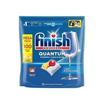 Finish Powerball Quantum Lemon 100 buc (1040g) | KisShop®