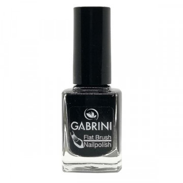 Gabrini flat brush oja unghii 336 ( negru) 12 ml