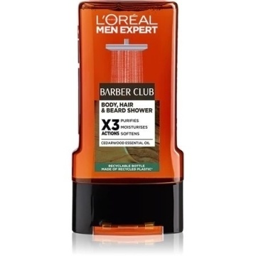 Gel de Dus Barba si Corp, L'Oreal Men Expert Barber Club, 300 ml