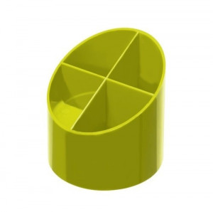 Herlitz Suport instrumente de scris rotund 4 compartimente sporty lemon - Img 1