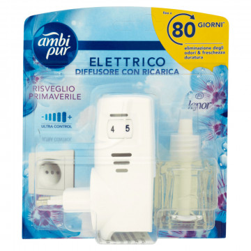 Odorizant camera Ambi Pur Elettrico Risveglio Primaverile aparat + rezerva 20 ml