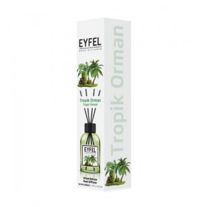 Odorizant camera cu bete de ratan Eyfel Tropical Forest 120 ml