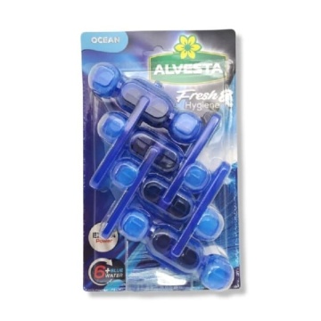 Odorizant vas toaleta Alvesta Fresh & Hygiene Ocean Blue Water set 4 buc