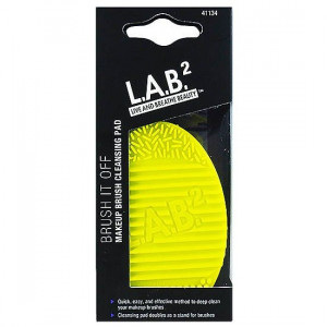 Pad silicon pentru curatarea pensulelor de machiaj LAB2 Brush it off - Img 1