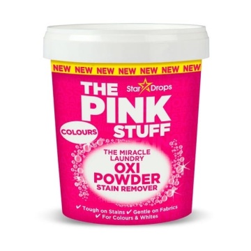 Pudra anti-pete pentru rufe colorate Stardrops The Pink Stuff Oxi Powder Colours 1 kg