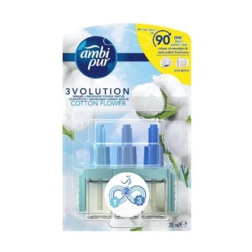 Rezerva odorizant electric Ambi Pur 3Volution Cotton Flower 20 ml