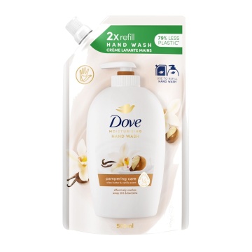 Rezervă săpun lichid Dove Pampering Care cu unt de shea și vanilie, 500 ml