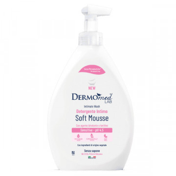 Sapun intim spuma Dermomed Lab Soft Mousse Sensitive 600 ml