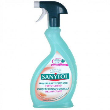Solutie de curatat universala Sanytol Grapefruit pulverizator 500 ml