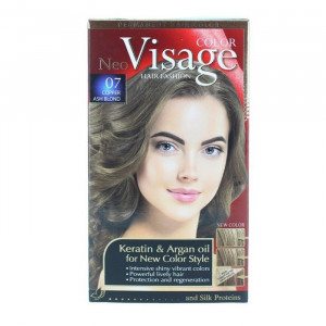 Vopsea de par permanenta 07 Copper Ash Blond Visage
