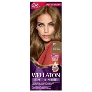 Vopsea de par Wellaton Maxi Single Blond Mediu 7/0