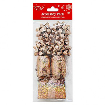 XMAS Set accesirii cadou auriu - gold - Img 2