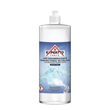 Apă demineralizată parfumată pentru fierul de călcat Expertto Forte Fresh, 1 L