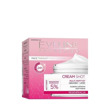 Crema de fata regeneranta Cream Shot Multi Peptides Eveline Cosmetics 50 ml