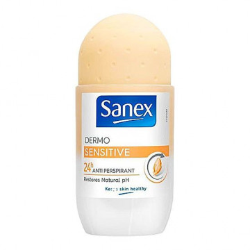 Deodorant antiperspirant roll-on Sanex Dermo Sensitive 50 ml