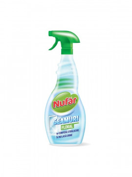 Detergent lichid pentru geamuri Nufar Floral 500 ml