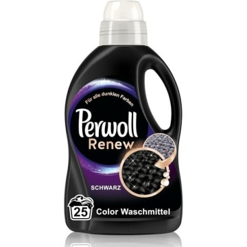 Detergent lichid pentru rufe negre si inchise la culoare Perwoll Renew Black 25 spalari
