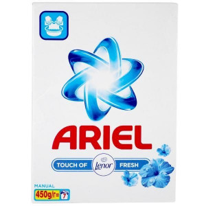 Detergent spalare manuala Ariel Lenor Touch Fresh cutie 450g